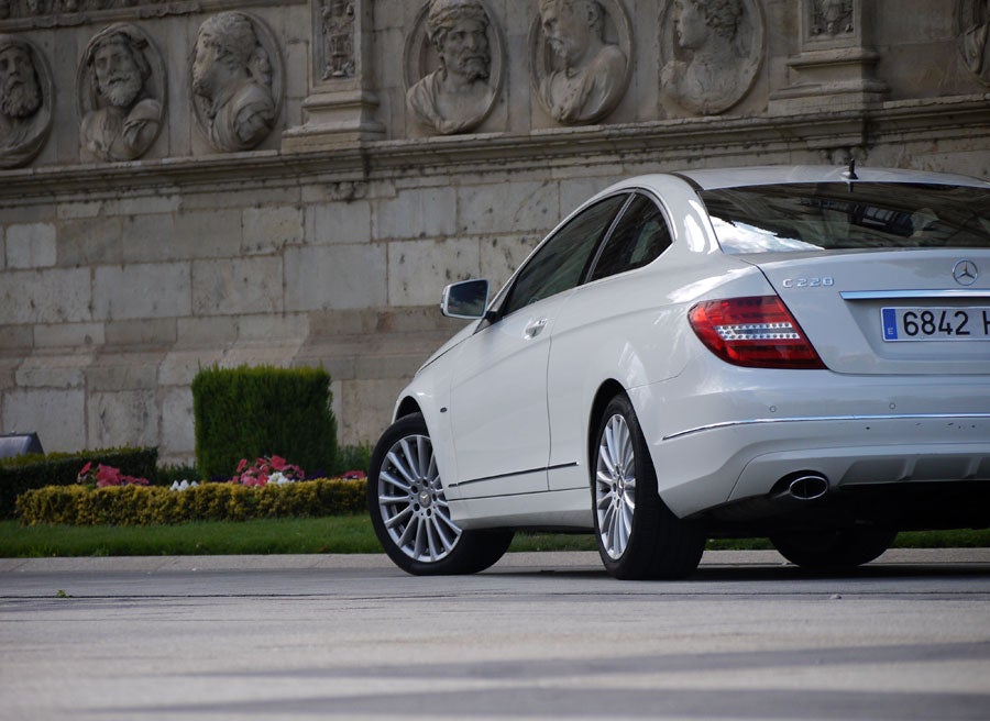 Mercedes C Coupé 220 CDi Mercedes C Coupé 220 CDi, Hostal de San Marcos, León, Rubén Fidalgo