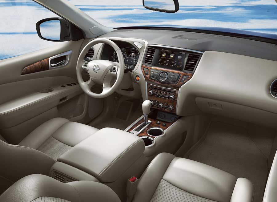 Interior del Nissan Pathfinder 2013 Interior del Nissan Pathfinder 2013