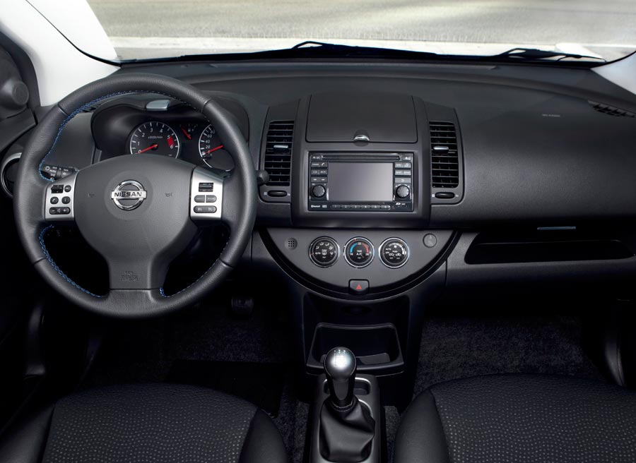 Nissan Note Interior del nuevo Nissan Note.