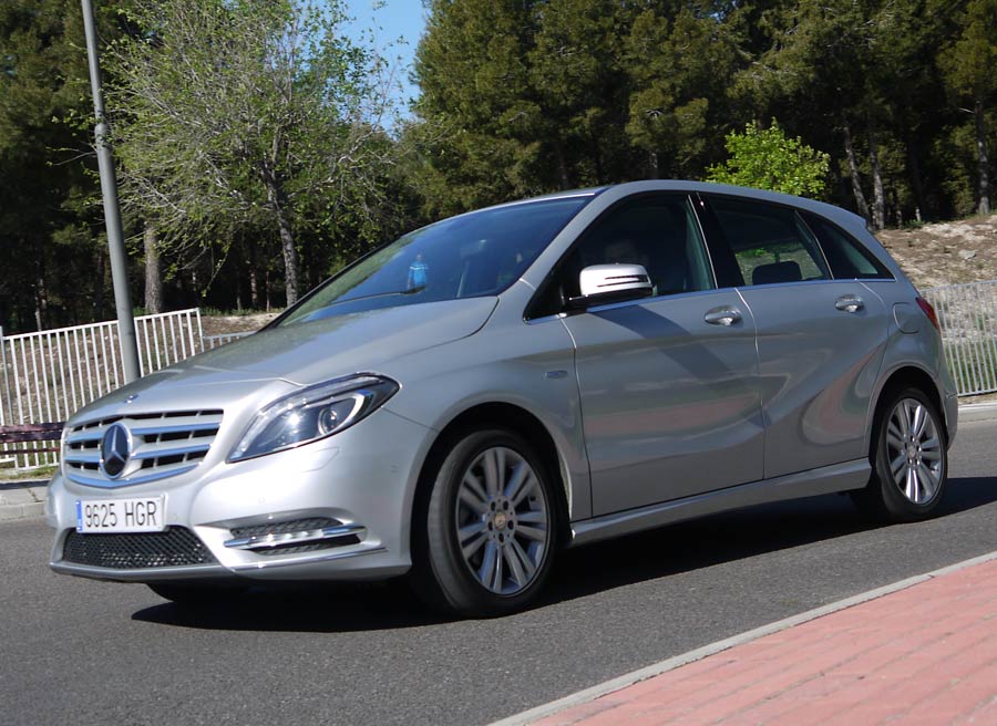 Mercedes B200 CDI BlueEFFICIENCY: La Prueba