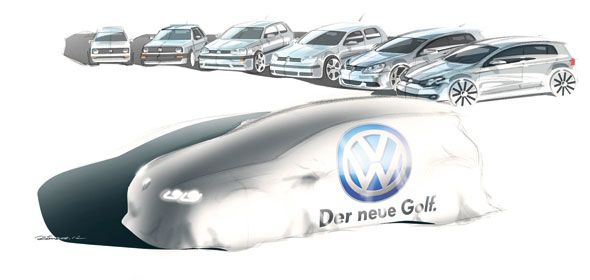 El nuevo VW Golf se ahorrará 100 kg de peso El nuevo VW Golf se ahorrará 100 kg de peso