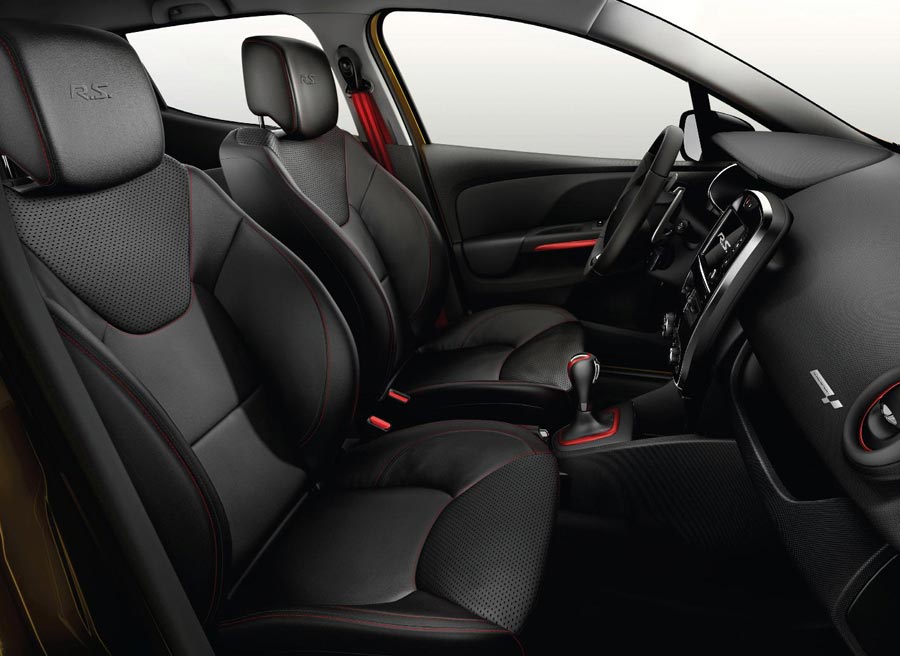 Renault Clio RS El interior del nuevo Renault Clio RS está repleto de detalles exclusivos Renault Sport.