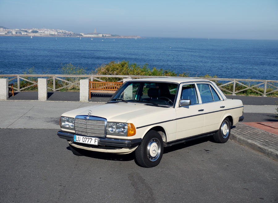 Obsolescencia programada en el automóvil Mercedes W123, Punta Canide, Rubén Fidalgo