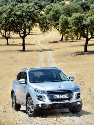 Peugeot 4008, frontal