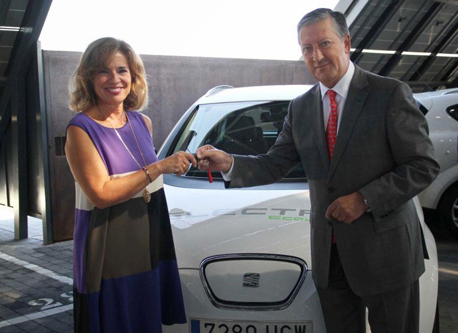 Seat Altea eléctrico Ayuntamiento Madrid Seat Altea eléctrico Ayuntamiento Madrid