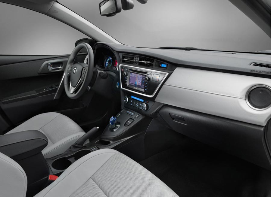Toyota Auris Interior del nuevo Toyota Auris.