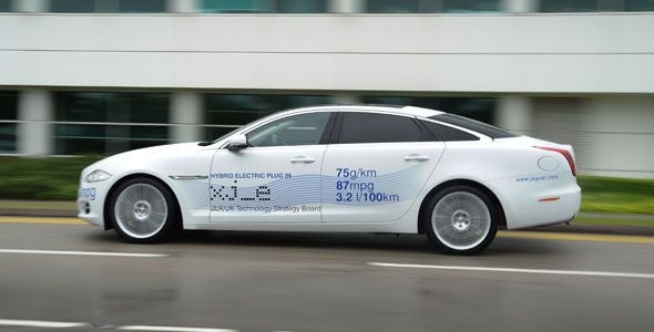 Jaguar XJ_e, un híbrido enchufable de 334 CV Jaguar XJ_e, un híbrido enchufable de 334 CV