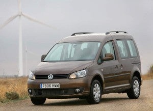 Volkswagen Caddy Pro, frontal Volkswagen Caddy Pro, frontal