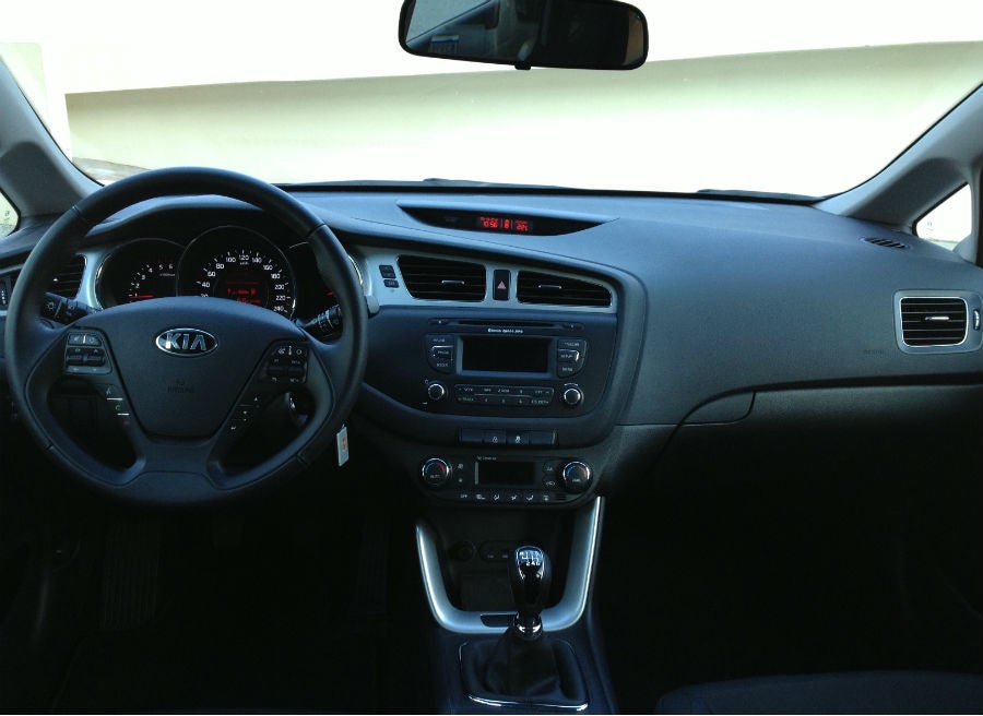 Kia Ceed Los materiales del interior del Kia Cee'd sorprenden por su calidad.