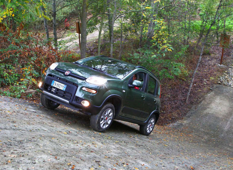 Fiat Panda El Fiat Panda 4x4 es un auténtico todoterreno.