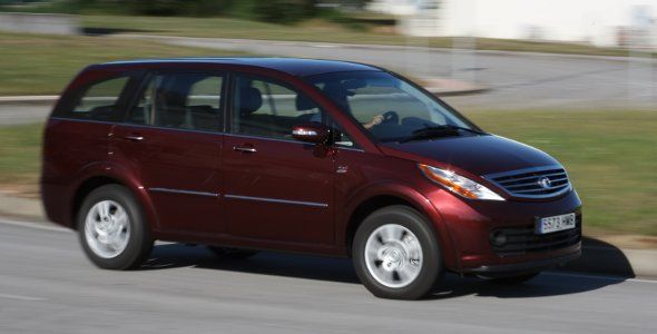Tata Aria: al volante Tata Aria: al volante