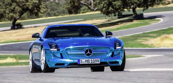 Mercedes SLS AMG Electric Drive: llega en junio Mercedes SLS AMG Electric Drive: llega en junio