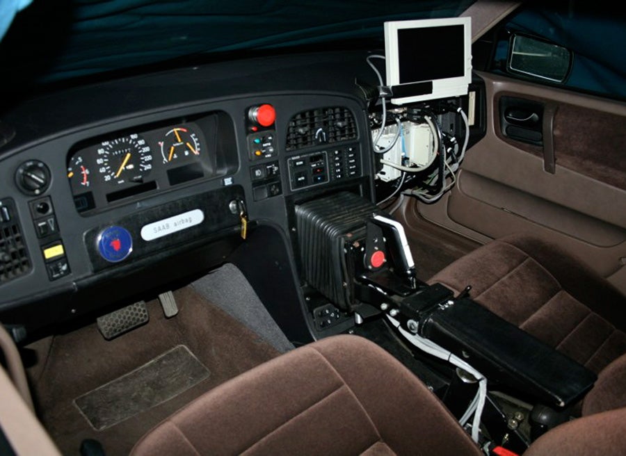saab joystick steer saab joystick steer, Saabsunited