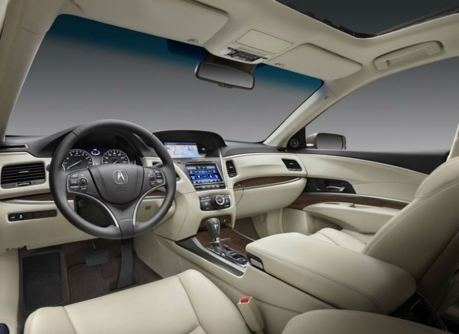 Acura RLX Interior del nuevo Acura RLX.