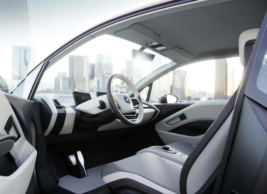 BMW i3 El interior del BMW i3 Concept Coupé es más cercano a la serie de lo que habíamos visto hasta ahora.