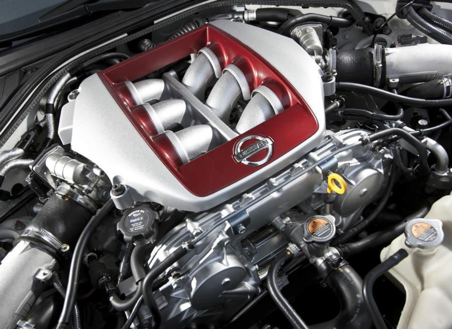 Nissan GTR El motor del Nissan GT-R ha sido mejorado.