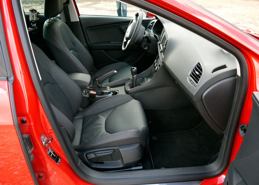 Prueba Nuevo Seat León Prueba Nuevo Seat León, Málaga, Rubén Fidalgo
