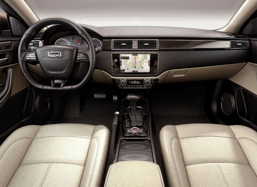 Qoros GQ3 Interior del nuevo Qoros GQ3.
