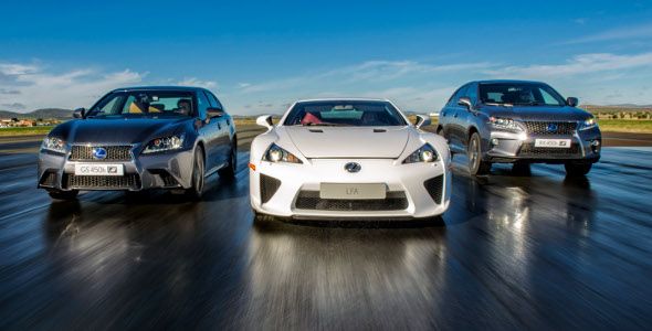Probamos la gama deportiva Lexus F Sport Probamos la gama deportiva Lexus F Sport