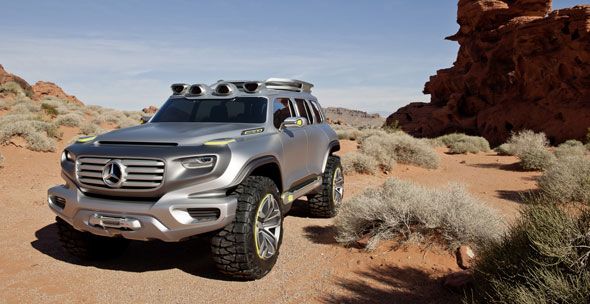 Mercedes Ener-G-Force: el 4×4 del futuro Mercedes Ener-G-Force: el 4×4 del futuro