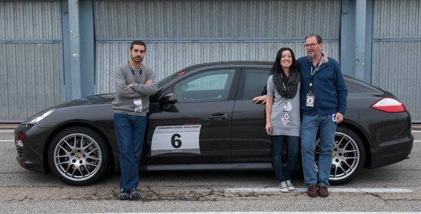 Autocasion.com, en la Panamera Diésel Challenge Autocasion.com, en la Panamera Diésel Challenge