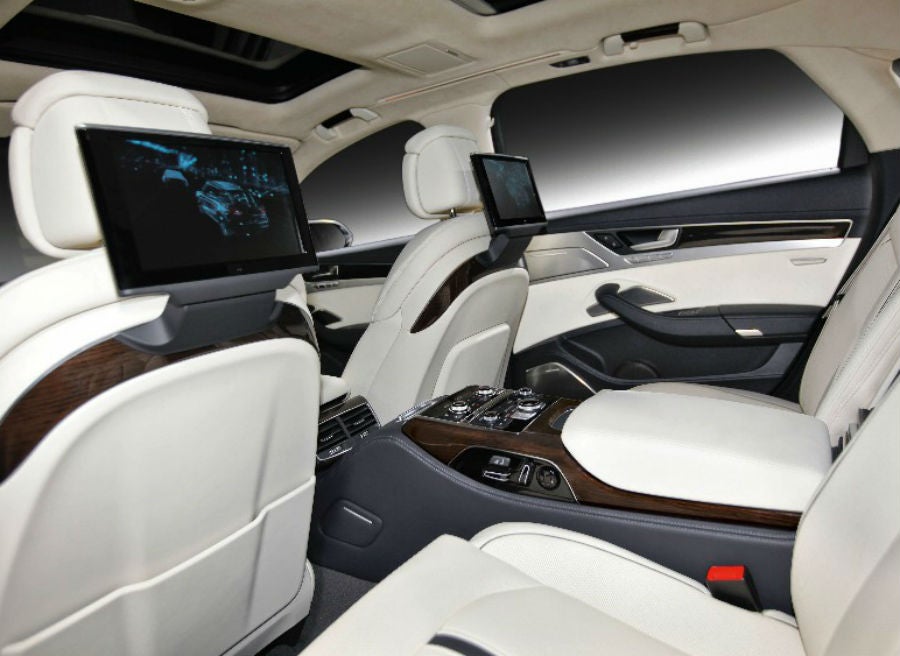 Audi A8 L El interior del Audi A8 L contará con todo lujo de detalles.