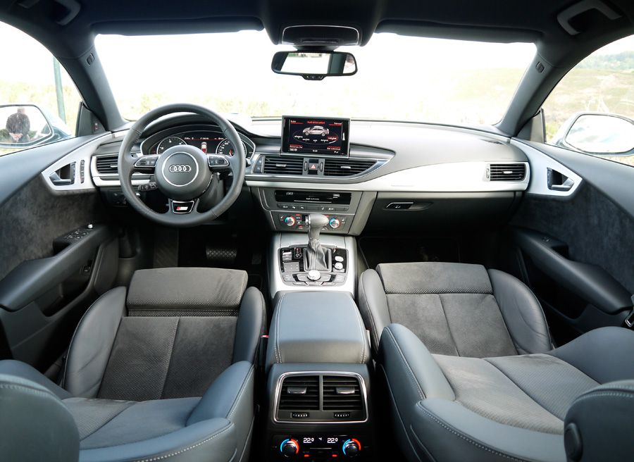 Prueba Audi A7 TDi Biturbo Prueba Audi A7 TDi Biturbo, interior, Rubén Fidalgo