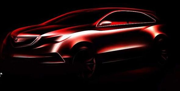 Honda mostrará el concept Acura MDX en Detroit Honda mostrará el concept Acura MDX en Detroit