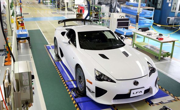 Fin de la producción del Lexus LFA Fin de la producción del Lexus LFA