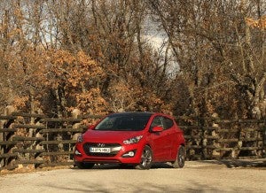 Hyundai i30 3p, frontal Hyundai i30 3p, frontal