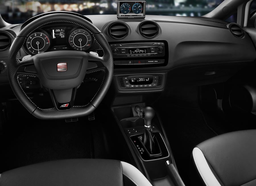 Seat Ibiza Cupra Interior del nuevo Seat Ibiza Cupra.