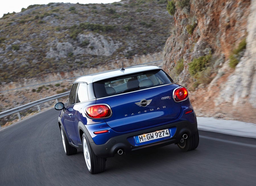 Mini Paceman El Mini Paceman será el octavo modelo de la marca que incorpore el sistema de tracción ALL4.