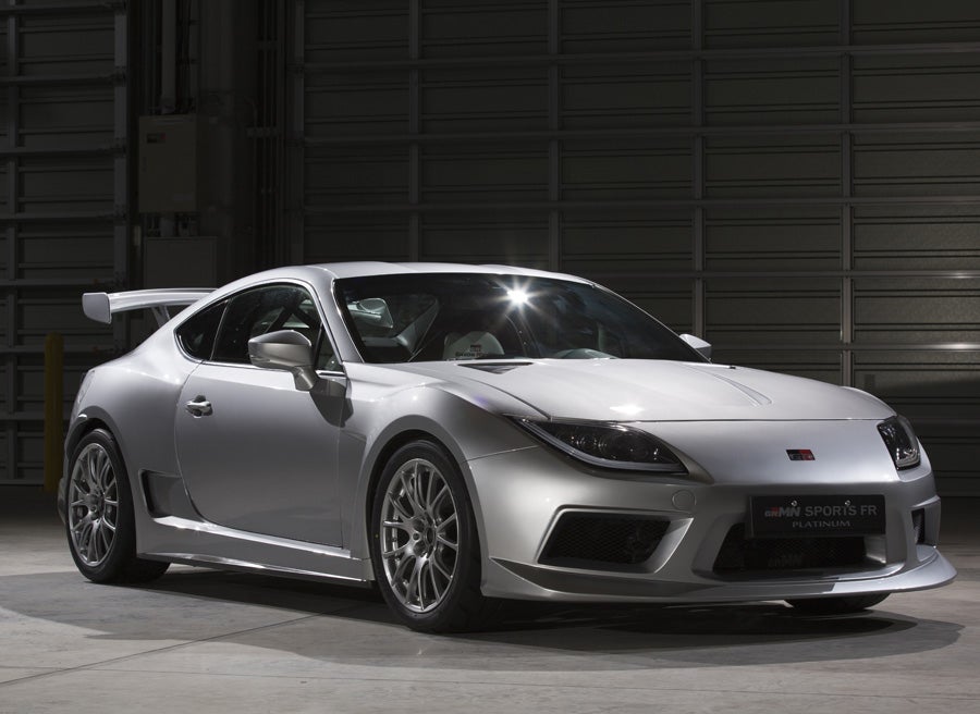Toyota Salon Tokyo Toyota Salon Tokyo, GRMN Sports FR Concept Platinum