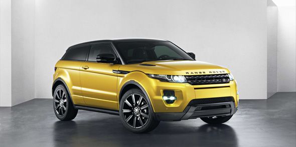 Range Rover Evoque Sicilian Yellow, en el Salón de Barcelona Range Rover Evoque Sicilian Yellow, en el Salón de Barcelona