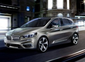 BMW Concept Active Tourer El BMW Concept Active Tourer es un híbrido enchufable que anuncia un consumo de 2,5l/100 km.
