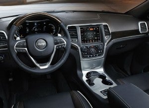Jeep Grand Cherokee El interior del Jeep Grand Cherokee también ha sido actualizado.