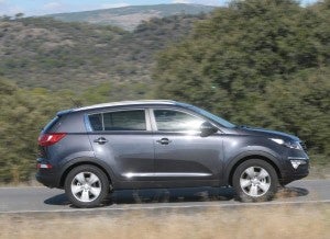 Kia Sportage, lateral Kia Sportage, lateral