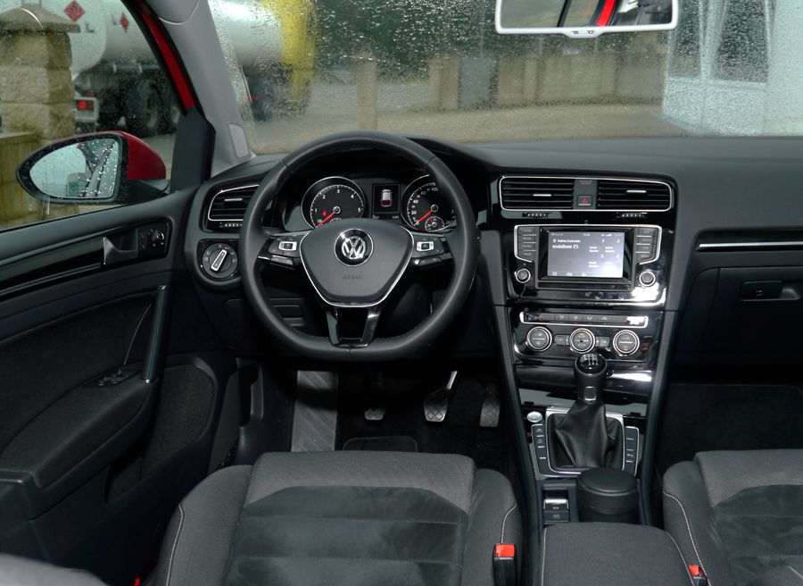 Prueba VW Golf VII 2.0 TDi 150 CV Prueba VW Golf VII 2.0 TDi 150 CV, Interior Golf VII, Rubén Fidalgo