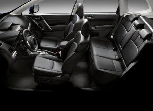 Subaru Forester, asientos Subaru Forester, asientos