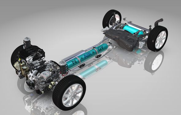 Citroën C3 Hybrid Air: motor híbrido de gasolina y aire comprimido en Ginebra Citroën C3 Hybrid Air: motor híbrido de gasolina y aire comprimido en Ginebra
