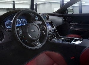 Jaguar XJR Interior del nuevo Jaguar XJR.