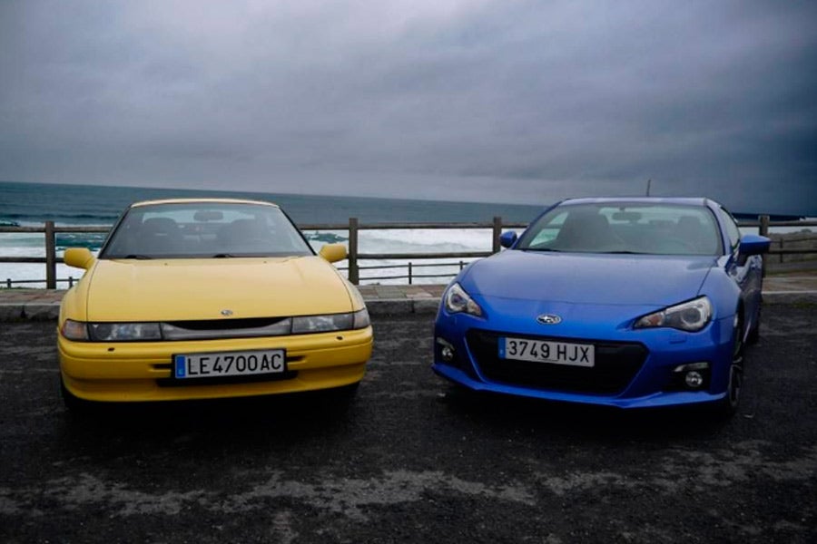 Subaru BRZ y Subaru SVX, frente a frente en vídeo Subaru BRZ y Subaru SVX, frente a frente en vídeo