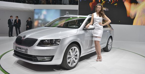 Skoda Octavia Combi, presentado en el Salón de Ginebra Skoda Octavia Combi, presentado en el Salón de Ginebra
