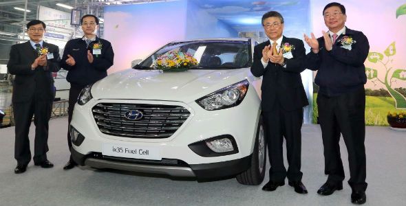 Hyundai ix35 Fuel Cell, en el Salón de Ginebra Hyundai ix35 Fuel Cell, en el Salón de Ginebra