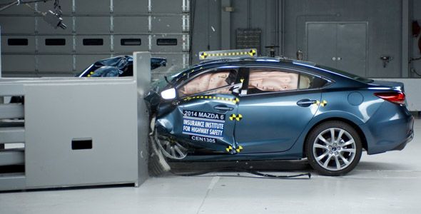 Honda Civic, Volvo XC60 y Mazda6: máxima puntuación en los crash-tests del IIHS Honda Civic, Volvo XC60 y Mazda6: máxima puntuación en los crash-tests del IIHS