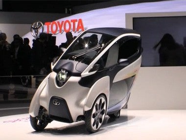 El Toyota i-ROAD en Ginebra El Toyota i-ROAD en Ginebra