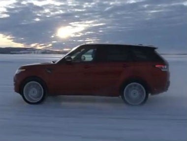 Range Rover Sport, en movimiento Range Rover Sport, en movimiento