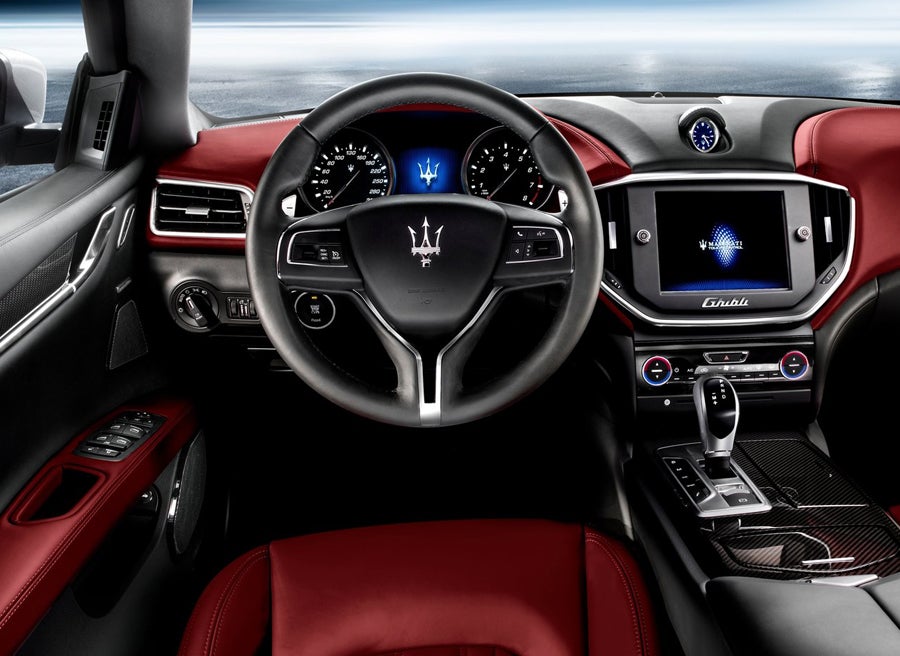 Maserati Ghibli Interior del Maserati Ghibli.