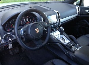 Porsche Cayenne Así es el interior del Porsche Cayenne.