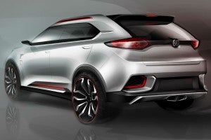 MG CS Concept El MG CS Concept se presenta en el Salón de Shangai.